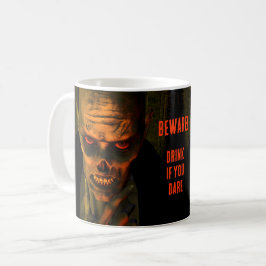 Pas op! Drink als je durft. Zombie Koffiemok