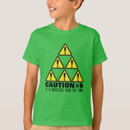Pas op! Grappige Kerstcadeau T-shirts