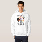 Pas op Halloween Hoodie (Voorkant volledig)