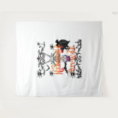 Pas op Halloween Wandkleed (Voorkant (horizontaal))
