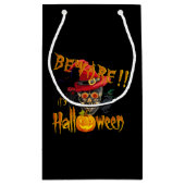 Pas op het is Halloween Klein Cadeauzakje (Achterkant)