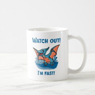 Pas op! Ik ben snel! Koffiemok