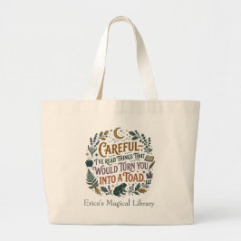 Pas op, ik heb dingen verkeerd gelezen Paddencitaa Grote Tote Bag