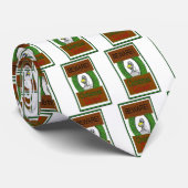 PAS OP! Kerstgans! Funny Holiday Stropdas (Opgerold)