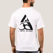 Pas op! Kunst van Chloé Kesshoo T-shirt (Achterkant)