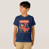 Pas op Lachende Elmo Vooruit T-shirt (Voorkant volledig)