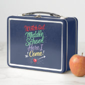 Pas op middelbare school, ik kom naar school (In situ)