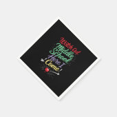 Pas op middelbare school, ik kom naar school servet (Hoek)