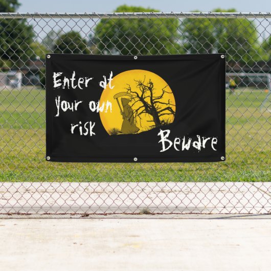 Pas op spandoek (Insitu)