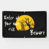 Pas op spandoek (Horizontaal)