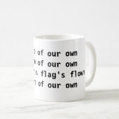 Pas op voor Amerika Mok (Voorkant rechts)