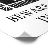 Pas op voor bedrijven in schaapskleren poster (Hoek)