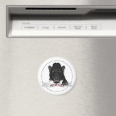 Pas op voor Black Panther! Magneet (Insitu (Vaatwasser))