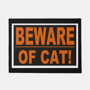 Pas op voor Cat! hormoon Deurmat