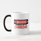 Pas op voor Chiweenie Magische Mok (Links)