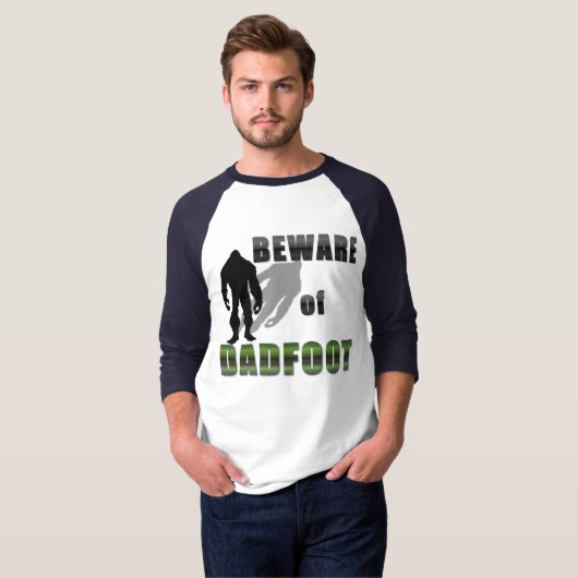 Pas op voor DADFOOT T-shirt (Voorkant volledig)