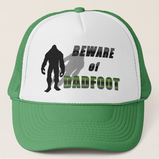 Pas op voor DADFOOT Trucker Pet (Voorkant)