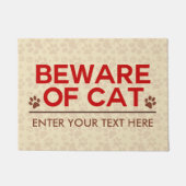 Pas op voor de aangepaste tekst van Cat Deurmat (Voorkant)
