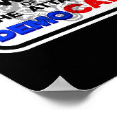 Pas op voor de aanval op Democratische vrouwen met Poster (Hoek)