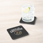 Pas Op Voor De Cobra Kip Grappig Sarcastisch Meme Bier Onderzetter (Rechterzijde)
