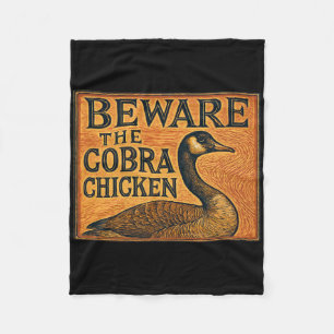 Pas Op Voor De Cobra Kip Ook Bekend Als Canadese G Fleece Deken
