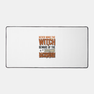 Pas Op Voor De Dachshund Halloween Heks Shirt_1 Bureaumat