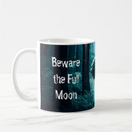 Pas op voor de Full Moon Halloween Coffee Mok