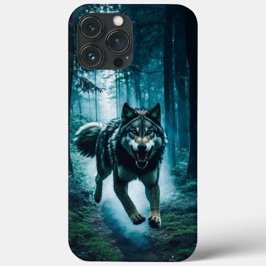 Pas op voor de Full Moon Halloween Phone Case (Achterkant)