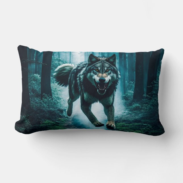 Pas op voor de Full Moon Lumbar Pillow Kussen (Voorkant)