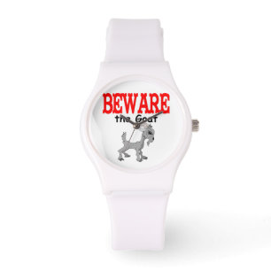 Pas op voor de geit horloge