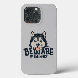 Pas op voor de Husky - Horror Movie Poster Case-Mate iPhone Case