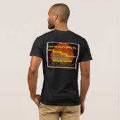 Pas op voor de illuminati t-shirt (Achterkant volledig)
