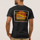 Pas op voor de illuminati t-shirt (Achterkant)