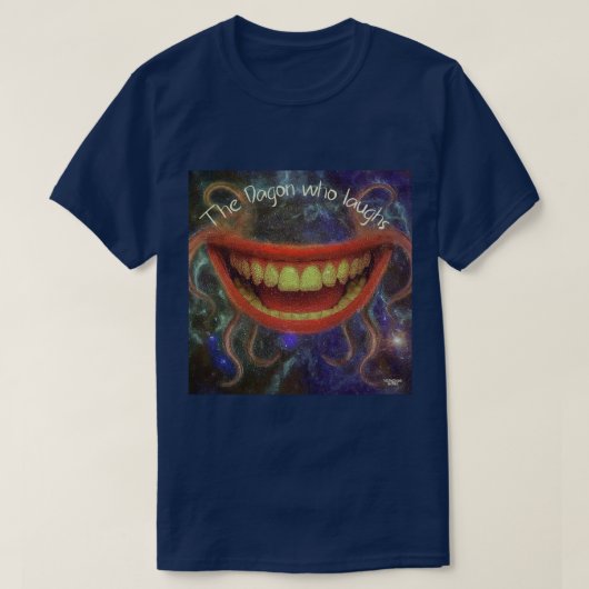 Pas op voor de lachende Dagon T-shirt (Design voorkant)