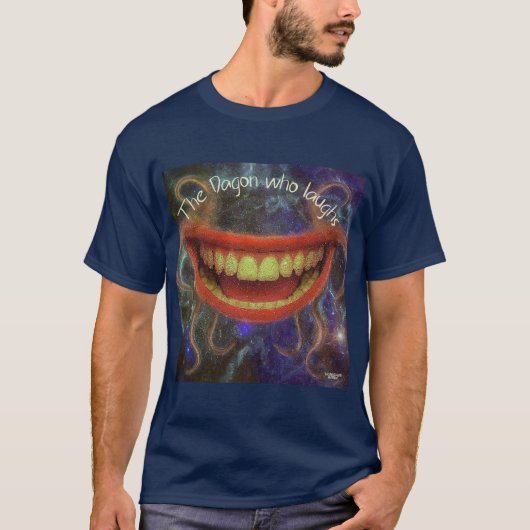 Pas op voor de lachende Dagon T-shirt (Voorkant)