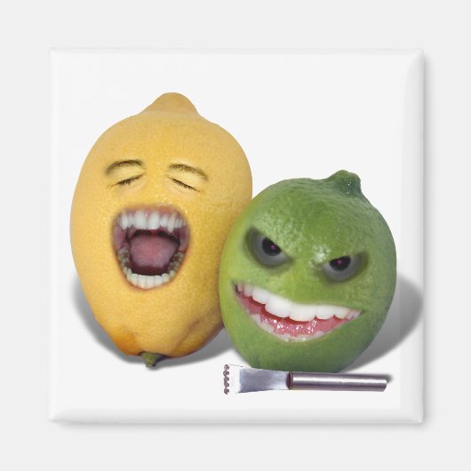 Pas op voor de Lemon Zester Magneet (Voorkant)