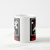 Pas op voor de meester van Kung Fu Koffiemok (Center)