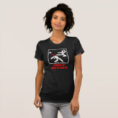 Pas op voor de meester van Kung Fu T-shirt (Voorkant volledig)