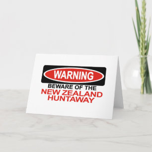 Pas op voor de Nieuw-Zeelandse Huntaway Kaart