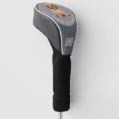Pas op voor de Ruwharige Golf Head Cover (Schuin)