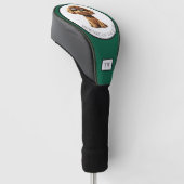 Pas op voor de Ruwharige Golf Headcover (Schuin)