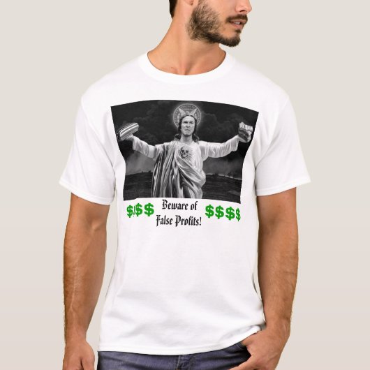 Pas op voor de valswinsten!, $$$$$, $$$$ T-shirt (Voorkant)