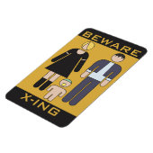 Pas op voor demonen magneet (Linkerzijde)