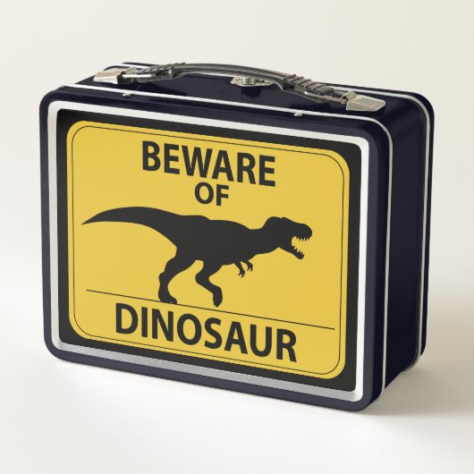 Pas op voor Dinosaur (Achterkant)