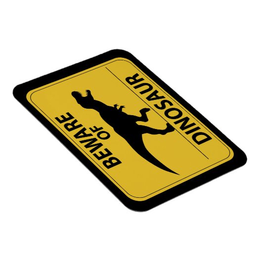 Pas op voor Dinosaur Magneet (Rechterzijde)