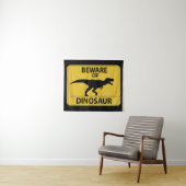Pas op voor Dinosaur Wandkleed (In Situ (horizontaal))