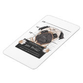 Pas op voor Dog Magneet (Linkerzijde)