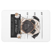 Pas op voor Dog Magneet (Horizontaal)