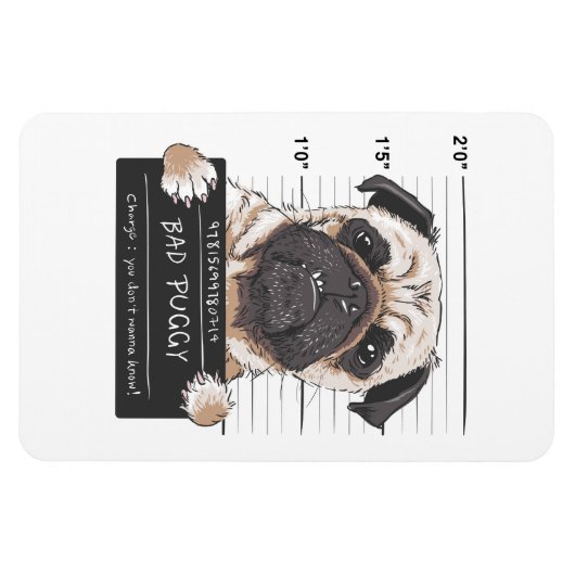 Pas op voor Dog Magneet (Horizontaal)