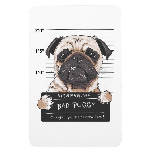 Pas op voor Dog Magneet (Verticaal)